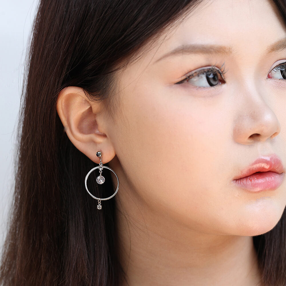 round drop-earrings