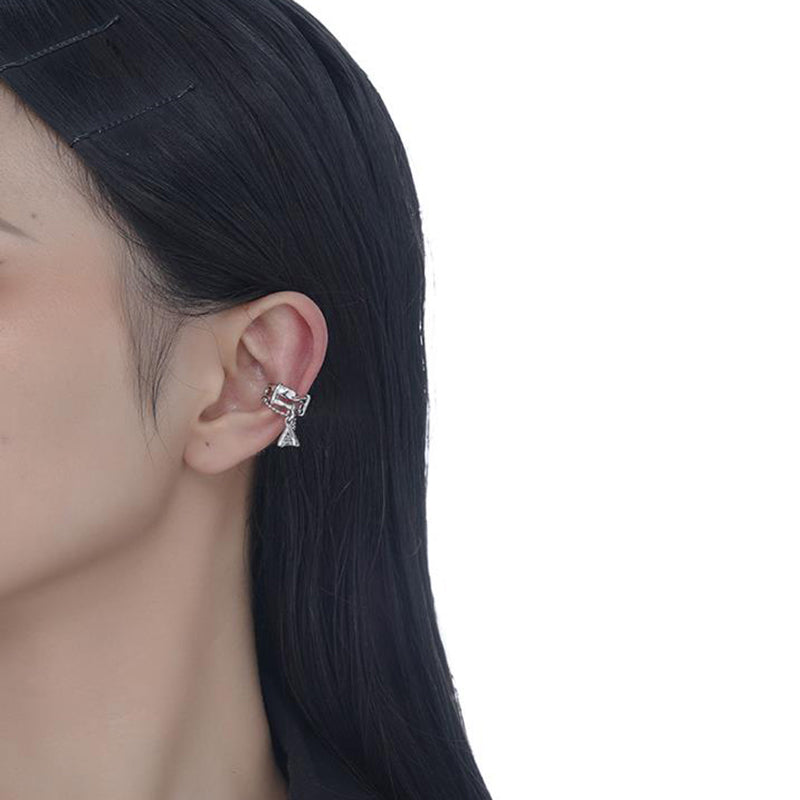 detailed metal ear cuff