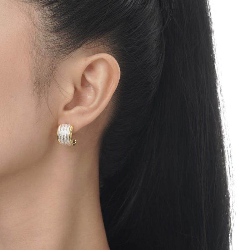 luxury hoop earring