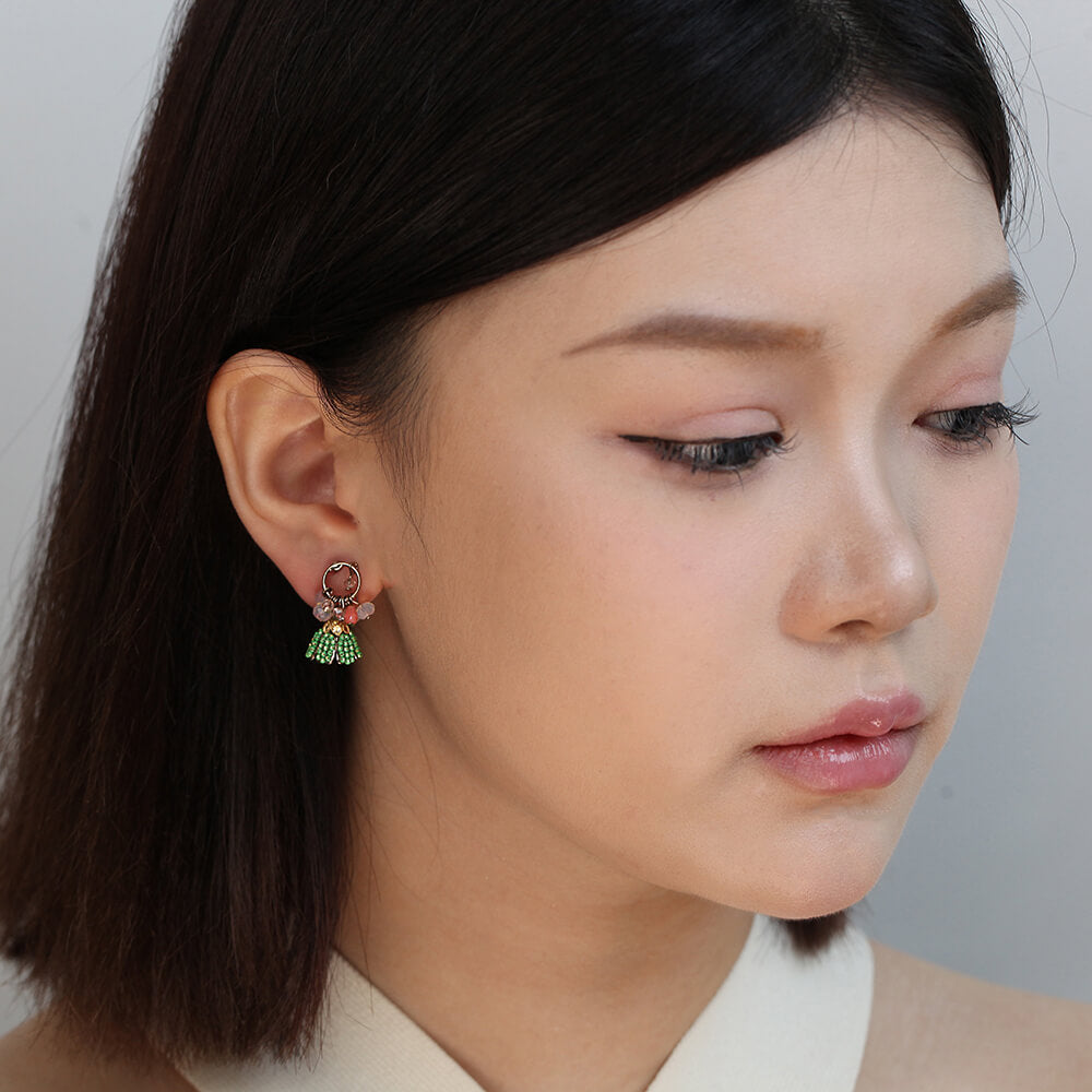 flower earrings