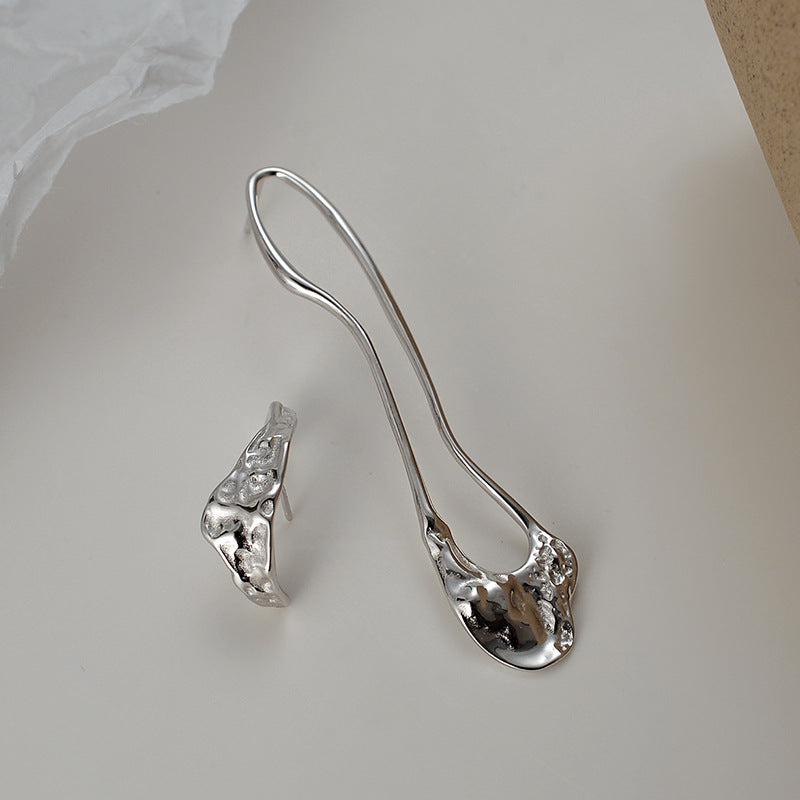 Irregular Youth of Vigor Earrings in S925 Silver or 18k Gold Finish