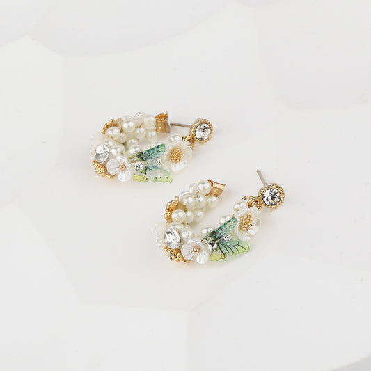 crystal style ear ring