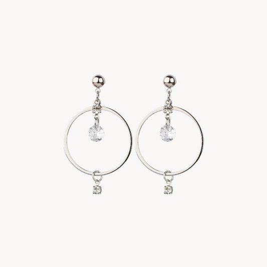 round drop-earrings